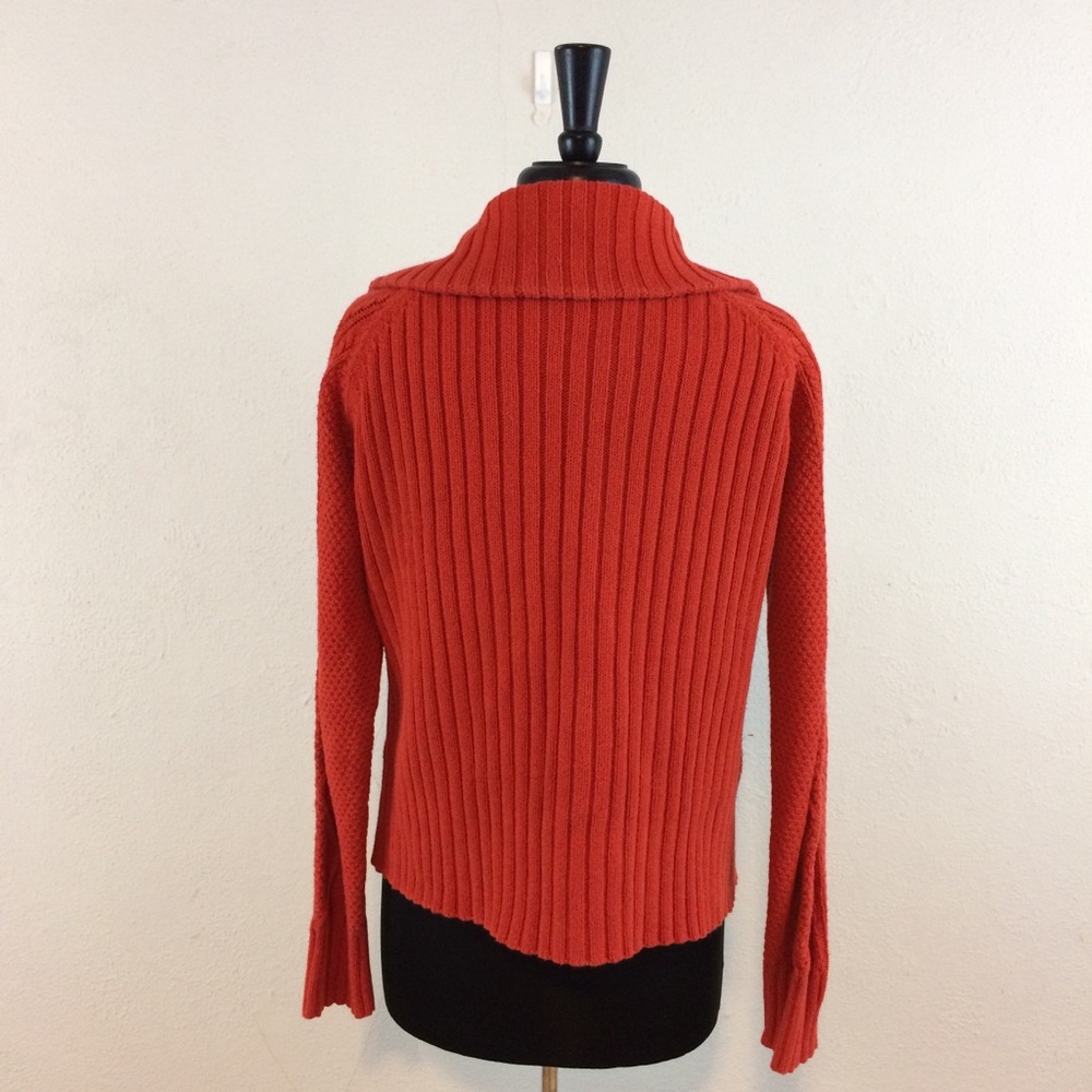 Relativity Cable Knit High Collared Sweater - image 4